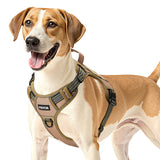 Dog Harness For Large Dogs No Pull Tactical Dog Harness Adjustable Pet Vest 